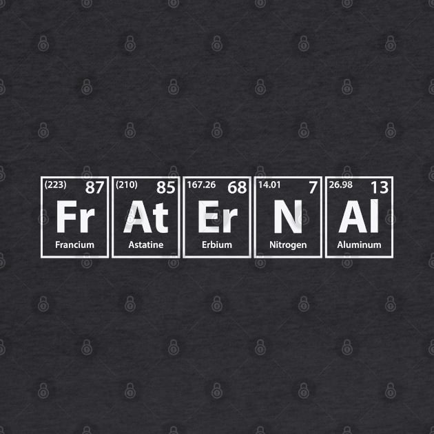 Fraternal (Fr-At-Er-N-Al) Periodic Elements Spelling by cerebrands